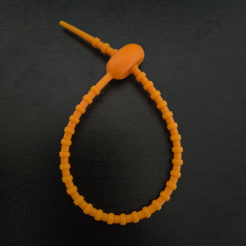 22Cm Strap Earphone Data Cable Daily Necessities Wire Storage Tadpole Silicone Cable Tie Diy Accessories Lanyard - Image 1